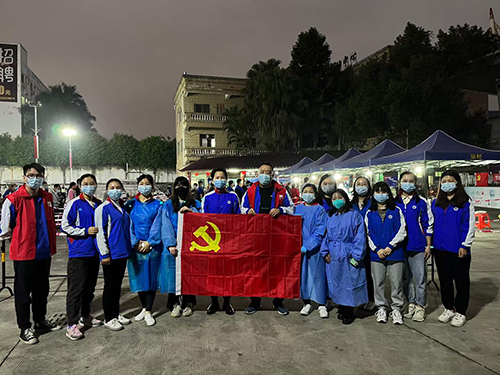 聞令相助 共抗疫情 ——聯(lián)昊通黨支部積極組織黨員、志愿者協(xié)助社區(qū)核酸檢測共抗疫情